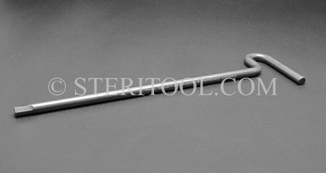 #11997SP10 - 5/16" Stainless Steel T Hex Key, 10"(250mm) Shaft. hex, T, stainless steel, allen