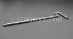 #11997SP10 - 5/16" Stainless Steel 'T' Hex Key, 10"(250mm) Shaft. - 11997SP10