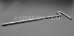 #11997SP12 - 5/16" Stainless Steel 'T' Hex Key, 12"(300mm) Shaft. - 11997SP12