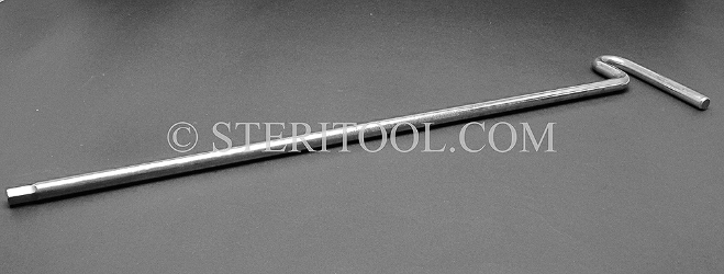 #11997SP16 - 5/16" Stainless Steel T Hex Key, 16"(400mm) Shaft. hex, T, stainless steel, allen