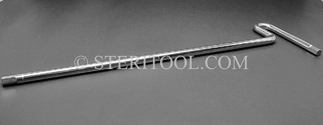 #11998SP15 - 3/8" Stsainless Steel T Hex Key, 15"(375mm) Shaft. hex, T, stainless steel, allen