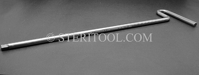 #11998SP16 - 3/8" Stainless Steel T Hex Key, 16"(400mm) Shaft. hex, T, stainless steel, allen