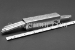 #12000 - Stainless Steel 9 pc Inch Folding Hex Key Set: 1/16" ~ 1/4". - 12000