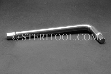 #12103 - 13mm Stainless Steel L Hex Key. L. hex, stainless steel