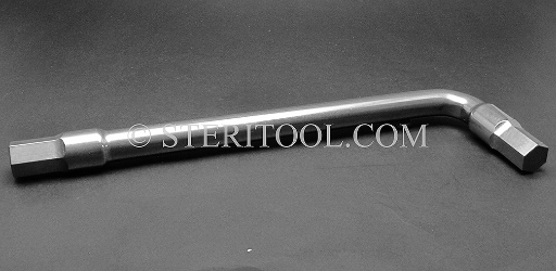 #12110 - 20mm Stainless Steel L Hex Key. L. hex, stainless steel