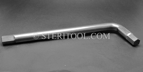 #12120 - 3/4" Stainless Steel L Hex Key, Long. L. hex, stainless steel