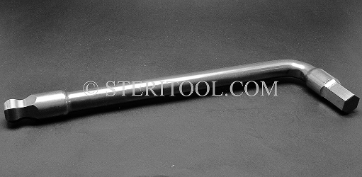 #12144 - 20mm Stainless Steel L Ball Hex Key. L. ball hex, stainless steel