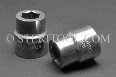#12306 - 3/4" X 3/4 DR Stainless Steel Standard Socket. 3/4dr, 3/4-dr, 3/4 dr, socket, stainless steel