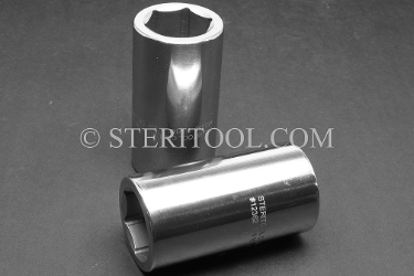 #12362 - 1-1/16" X 3/4 DR Stainless Steel Deep Socket. 3/4dr, 3/4-dr, 3/4 dr, deep socket, stainless steel
