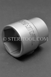 #12726 - 1-1/2" X 1/2 DR Stainless Steel Standard Socket. 1/2dr, 1/2-dr, 1/2 dr, socket, stainless steel