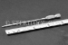 #13021 - .050" Ball Hex x 4"(100mm) OAL Stainless Steel Power Bit. - 13021