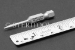 #13061 - 1.1mm Ball Hex x 2"(50mm) OAL Stainless Steel Power Bit. - 13061
