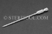 #13083 - 1.3mm Ball Hex x 4"(100mm) OAL Stainless Steel Power Bit. - 13083
