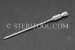 #13084 - 1.5mm Ball Hex x 4"(100mm) OAL Stainless Steel Power Bit. - 13084