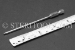 #13086 - 2.5mm Ball Hex x 4"(100mm) OAL Stainless Steel Power Bit. - 13086