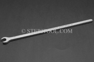 #20041_SE_OE - 10mm Stainless Single End, Open End Wrench.  wrench, combination, spanner, stainless steel