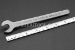 #20045_SE_OE - 13 mm Stainless Steel Single End, Open End Wrench. 5.5" ~ 7" OAL - 20045_SE_OE