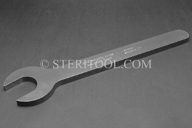 #20074_SE - 41mm Stainless Steel Single End Wrench, 15"(375mm) OAL. wrench, spanner, single end, singleend, boxend, box end stainless steel, open end, openend