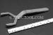 #20077_BULKHEAD - 44mm Stainless Steel Bulkhead Wrench, 3/16"(4.7mm) Thick x 6"(150mm) OAL. - 20077_BULKHEAD