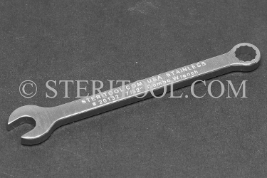 #20132 - 7/32" Stainless Steel Combination Wrench. wrench, combination, spanner, stainless steel