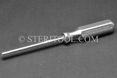 #20299 - 5/32" Stainless Steel Nut Driver with SS Handle. nut driver, stainless steel