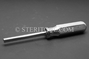 #20309 - 7/32" Stainless Steel Nut Driver with SS Handle. nut driver, stainless steel
