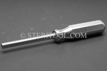 #20320 - 6mm Stainless Steel Nut Driver with SS Handle. nut driver, stainless steel
