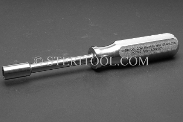 #20323 - 10mm Stainless Steel Nut Driver with SS Handle. nut driver, stainless steel