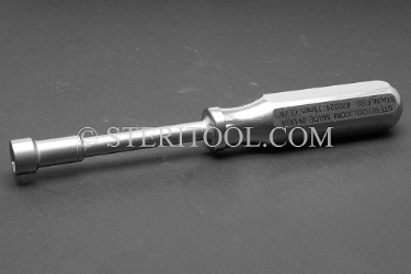 #20324 - 11mm Stainless Steel Nut Driver with SS Handle. nut driver, stainless steel