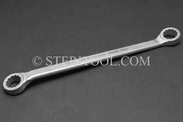 #20508 - 18.0 x 19.0mm Stainless Steel Double Box End Wrench. box end, boxend, wrench, spanner, 12pt, 12-pt, 12 pt, stainless steel