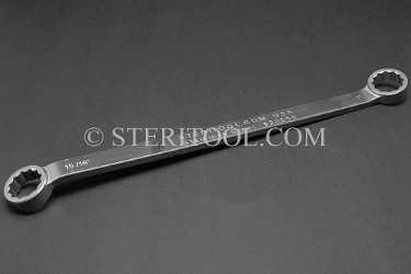 #20556 - 15/16""  X 1" Stainless Steel Double Box End Wrench. box end, boxend, wrench, spanner, 12pt, 12-pt, 12 pt, stainless steel