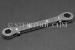 #20711 - 7/16" x 1/2" STAINLESS STEEL RATCHETING WRENCH.  - 20711