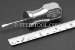 #21212 - 1/10" Stainless Steel Stubby Screwdriver, SS Handle, 3.75"(95mm) OAL. - 21212