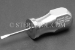 #21213 - 1/8" Stainless Steel Stubby Screwdriver, SS Handle, 3.75"(95mm) OAL. - 21213