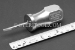 #21214 - 5/32" Stainless Steel Stubby Screwdriver, SS Handle, 3.75"(95mm) OAL. - 21214