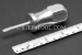 #21215_316 - 3/16" NM Stainless Steel Stubby Screwdriver, SS Handle, 3.75"(95mm) OAL. 316L - 21215_316