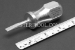 #21217 - 1/4" Stainless Steel Stubby Screwdriver, SS Handle, 3.75"(95mm) OAL. - 21217