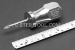#21225 - Philips #1 Stainless Steel Stubby Screwdriver, SS Handle. - 21225