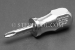 #21227 - Philips #3 Stainless Steel Stubby Screwdriver, SS Handle. - 21227