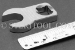 #30045 - 12mm x 3/8 DR Stainless Steel Crows Foot Wrench. - 30045