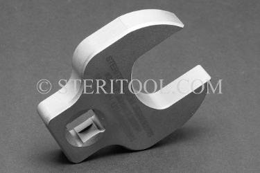 #30067 - 30mm x 1/2 DR Stainless Steel Crows Foot Wrench. crows foot, crows-foot, crowsfoot, offset, socket, wrench, stainless steel, 1/2dr, 1/2-dr, 1/2 dr