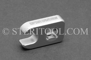 #30105 - 9/32" X 1/4 DR Stainless Steel Crows Foot Wrench. crows foot, crows-foot, crowsfoot, offset, socket, wrench, stainless steel, 1/4dr, 1/4-dr, 1/4 dr