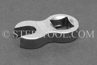 #30121 - 5/16" X 3/8 DR Stainless Steel Crows Foot Wrench. crows foot, crows-foot, crowsfoot, offset, socket, wrench, stainless steel, 3/8dr, 3/8-dr, 3/8 dr