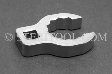 #30131_12PT - 1" x 3/8 DR Stainless Steel Crows Foot Wrench. 12 Point. crows foot, crows-foot, crowsfoot, offset, socket, wrench, stainless steel, 3/8dr, 3/8-dr, 3/8 dr