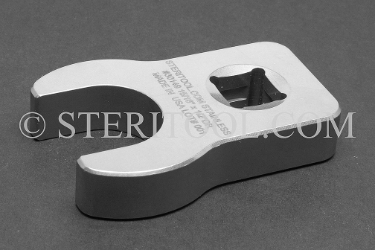 #30149 - 15/16" x 1/2 DR Stainless Steel Crows Foot Wrench. crows foot, crows-foot, crowsfoot, offset, socket, wrench, stainless steel, 1/2dr, 1/2-dr, 1/2 dr