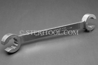 #30201 - 15/16" x 1-1/16" Stainless Steel Flare Nut Wrench. flare, spanner, wrench, stainless steel