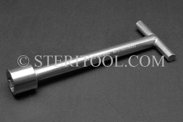 #30307SP2.5 - 5/8" Stainless Steel T Nut Driver, 2.5"(63mm) OAL. T, Nut Driver, Stainless steel
