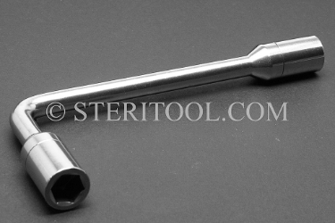 #30334 - 11mm Stainless Steel L Nut Driver. L, nut driver, stainless steel