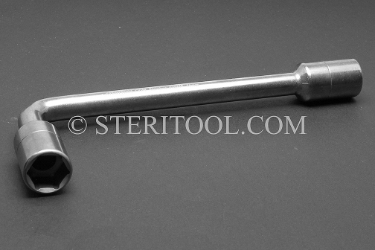 #30339 - 16mm Stainless Steel L Nut Driver. L, nut driver, stainless steel