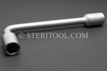 #30340 - 17mm Stainless Steel L Nut Driver. L, nut driver, stainless steel